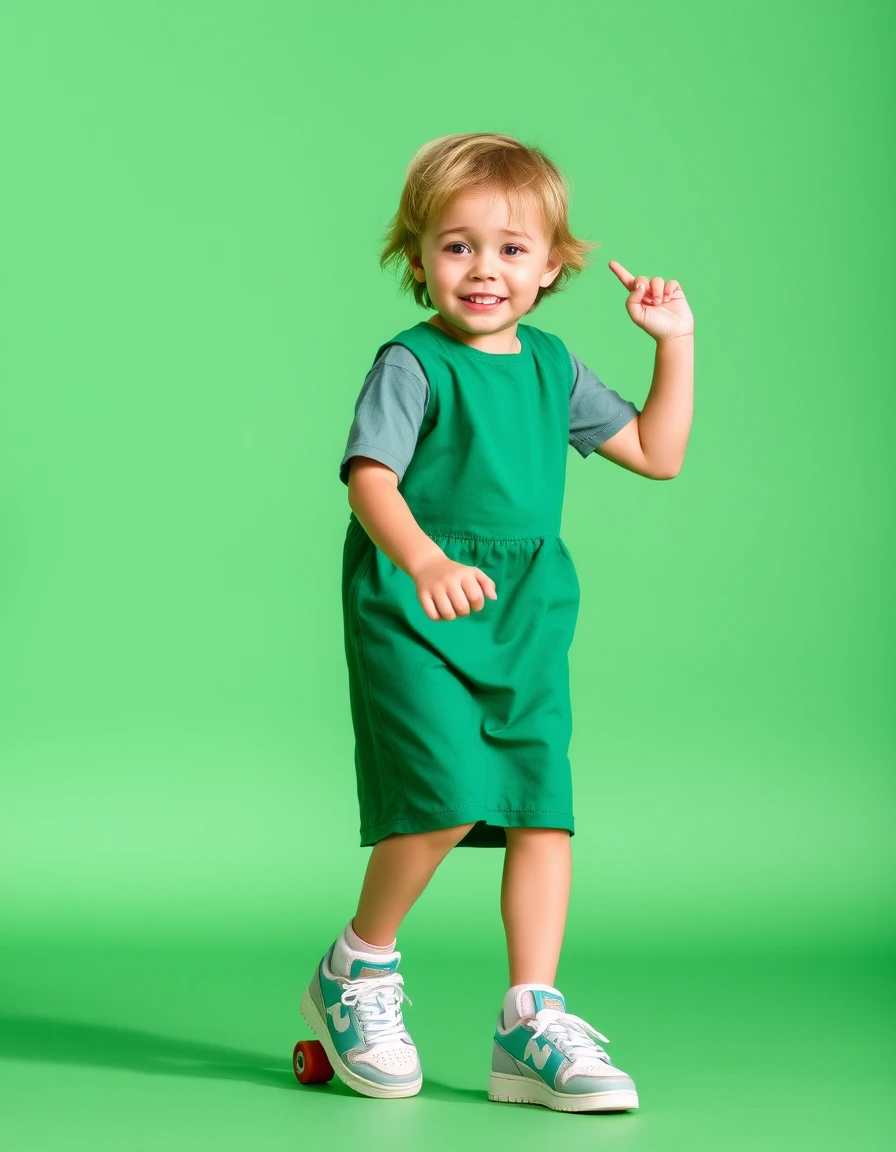 Kids Skating Dress - Image 3